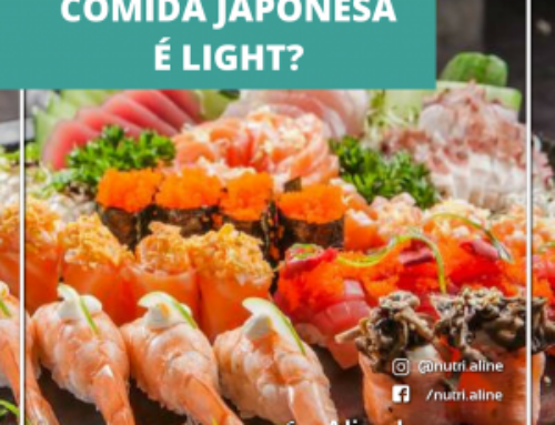 Comida japonesa é realmente light?